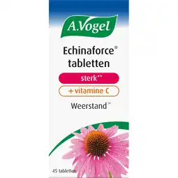 Jumbo Echinaforce forte+vitamine c tabletten, 45 stuks aanbieding