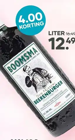Mitra Boomsma beerenburger aanbieding