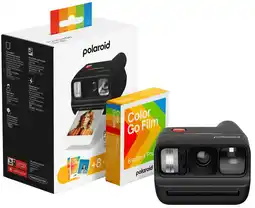 Coolblue Polaroid Go Gen 3 Zwart + Color Film (8 stuks) aanbieding