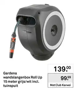 Karwei Gardena wandslangenbox Roll Up aanbieding