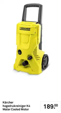 Karwei Kärcher hogedrukreiniger K4 Water Cooled Motor aanbieding
