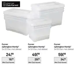 Karwei Curver opbergbox Handy2 aanbieding