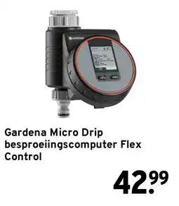 GAMMA Gardena Micro Drip besproeiingscomputer Flex Control aanbieding