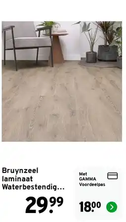 GAMMA Bruynzeel laminaat aanbieding