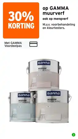 GAMMA Gamma muurverf aanbieding