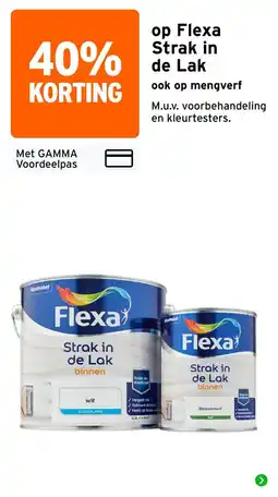 GAMMA Flexa Strak in de Lak aanbieding