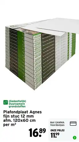 GAMMA Agnes plafondplaat aanbieding