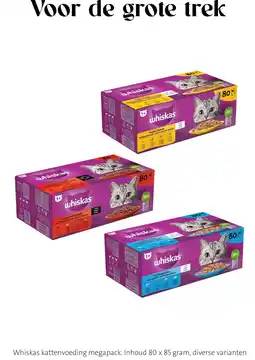 Intratuin Whiskas kattenvoeding megapack aanbieding