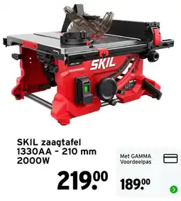 GAMMA SKIL zaagtafel 1330AA aanbieding