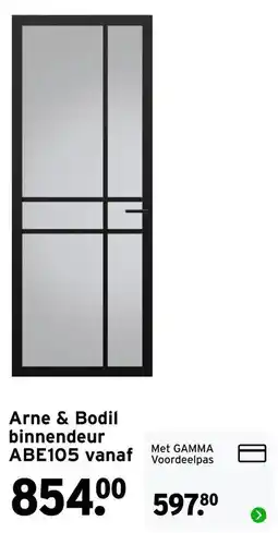 GAMMA Arne & Bodil binnendeur ABE105 aanbieding