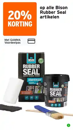 GAMMA Bison Rubber Seal aanbieding