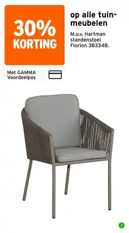 GAMMA Hartman standenstoel Florion 383348 aanbieding