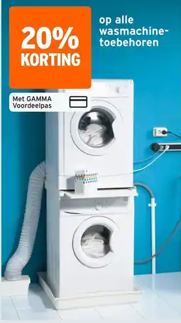 GAMMA Wasmachine toebehoren aanbieding