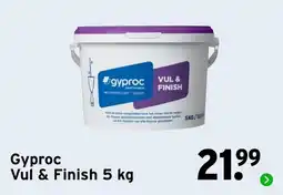 GAMMA Gyproc Vul & Finish 5 kg aanbieding