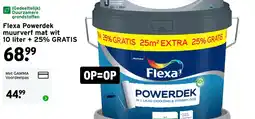GAMMA Flexa Powerdek Muurverf Mat aanbieding