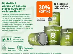 GAMMA Gamma copperant aanbieding