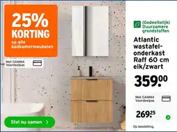 GAMMA Atlantic Wastafelonderkast Raff aanbieding