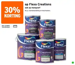 GAMMA Flexa creations aanbieding