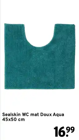 GAMMA Sealskin WC mat Doux Aqua aanbieding