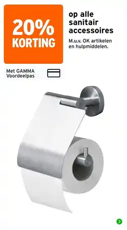 GAMMA gamma sanitair accessoires aanbieding