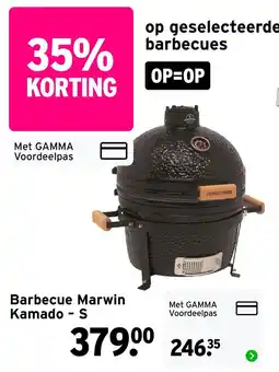 GAMMA Jamestown Barbecue Marwin Kamado - S aanbieding
