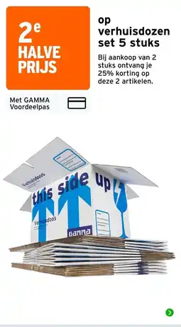 GAMMA gamma verhuisdozen aanbieding