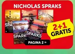 Boekenvoordeel Nicholas Sparks aanbieding