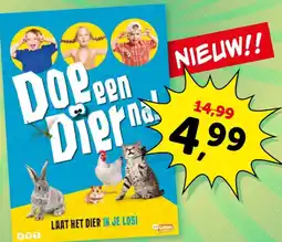 Boekenvoordeel Doe een dier na! aanbieding