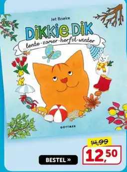 Boekenvoordeel Dikkie Dik lente zomer herfst winter aanbieding