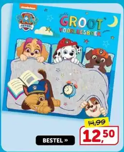 Boekenvoordeel PAW PATROL GROOT VOORLEESBOEK aanbieding