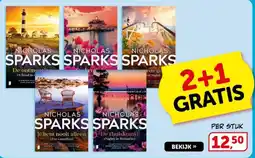 Boekenvoordeel Nicholas Sparks aanbieding