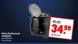 Makro Metro Professional soepketel aanbieding