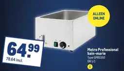 Makro Metro Professional bain-marie aanbieding