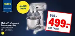 Makro Metro Professional keukenmachine aanbieding