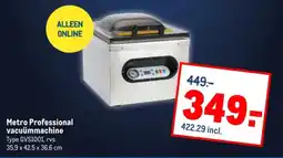Makro Metro Professional vacuümmachine aanbieding
