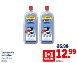 Makro durgol universele ontkalker aanbieding