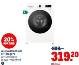 Makro LG wasmachine aanbieding
