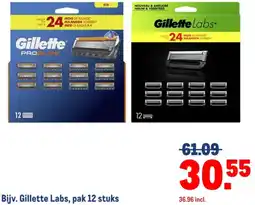 Makro Gillette Labs aanbieding
