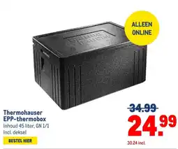 Makro Thermohauser EPP-thermobox aanbieding