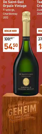 Gall & Gall De saint gall orpale vintage aanbieding