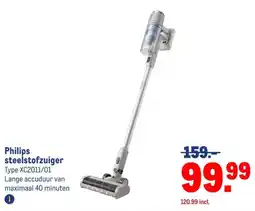 Makro Philips steelstofzuiger aanbieding