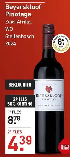 Gall & Gall Beyerskloof Pinotage aanbieding