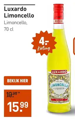 Gall & Gall Luxardo limoncello aanbieding