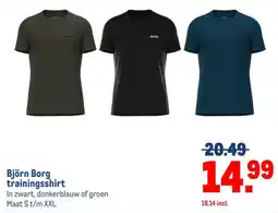 Makro Björn Borg trainingsshirt aanbieding
