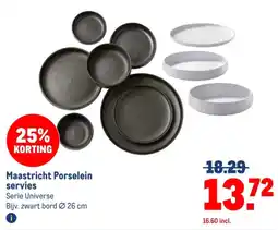 Makro Maastricht Porselein servies aanbieding