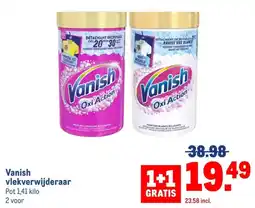 Makro Vanish vlekverwijderaar aanbieding