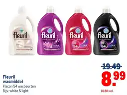 Makro Fleuril wasmiddel aanbieding