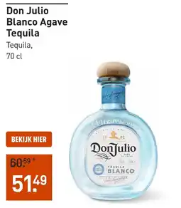 Gall & Gall Don Julio Blanco Agave Tequila aanbieding