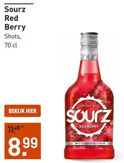 Gall & Gall Sourz Red Berry aanbieding