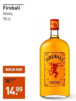 Gall & Gall Fireball Shots aanbieding